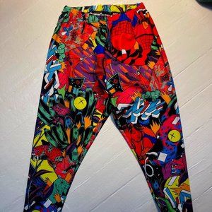 NWOT 2000's Junya Watanabe Comme de Garcons Graphic Comic Leggings Size S